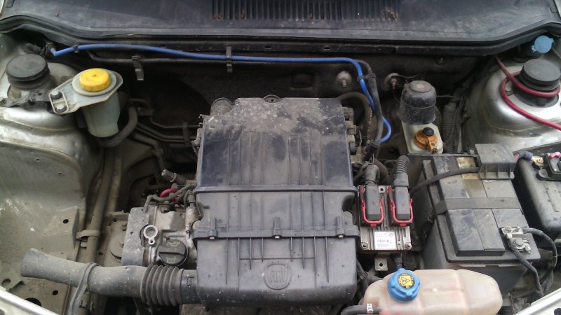 Мойка двигателя Fiat Albea
