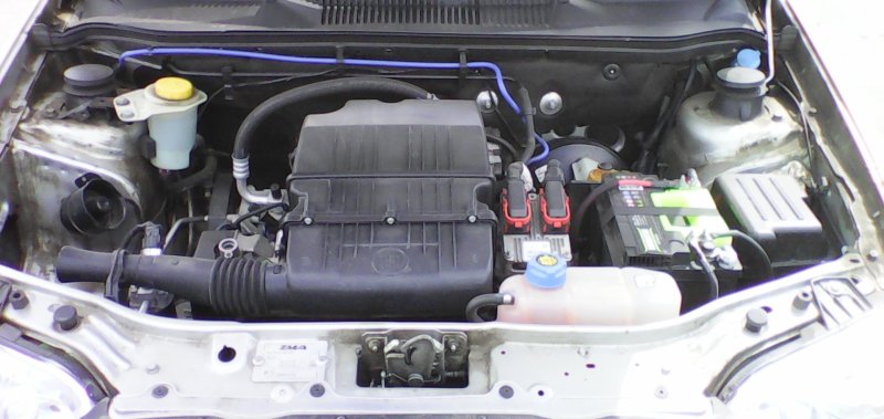 Fiat Albea 1.4 под капотом