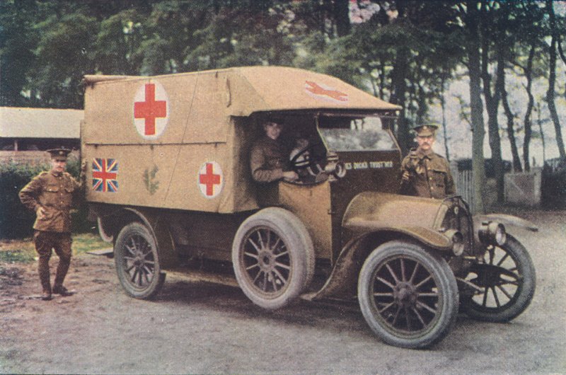 Автомобили первой мировой войны 1914-1918