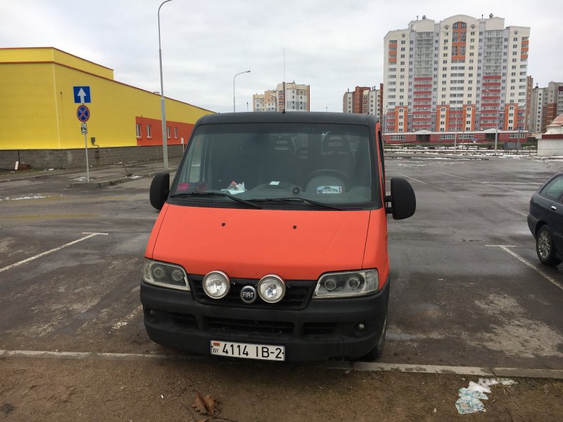 Доп свет на Фиат Дукато