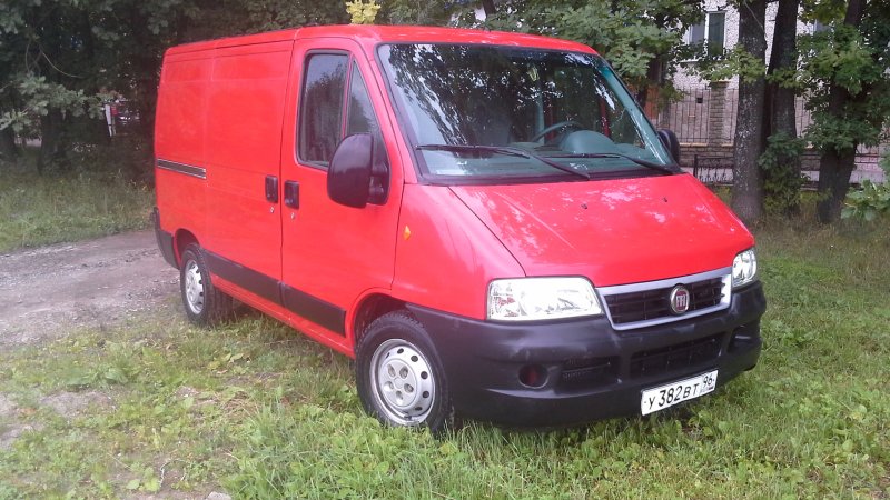 Fiat Ducato 2011 красный