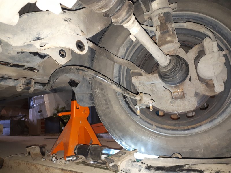 Передняя подвеска Fiat Albea