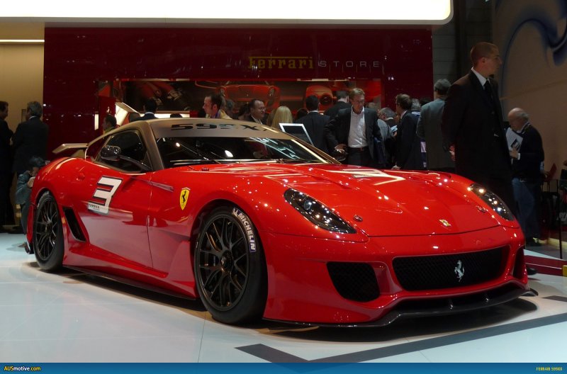 Ferrari 599xx черная