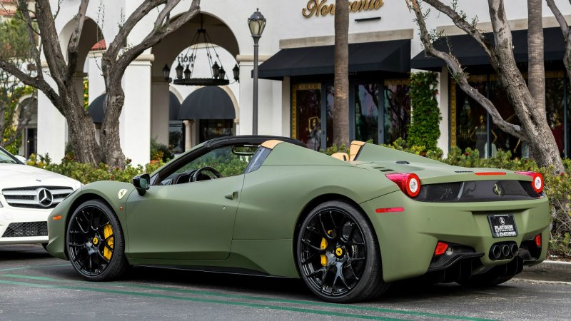Феррари 458 матовая