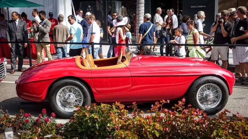 1948 Ferrari 166mm Barchetta шина