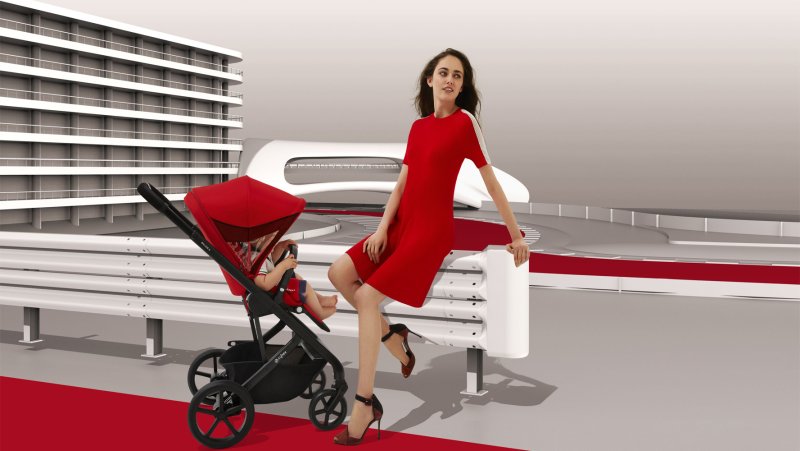 Cybex Balios s 2 в 1 Ferrari