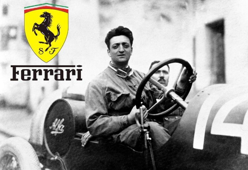Основатель Феррари Энцо Феррари