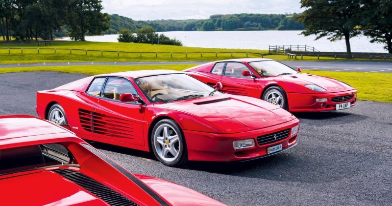 Ferrari Testarossa с f40: