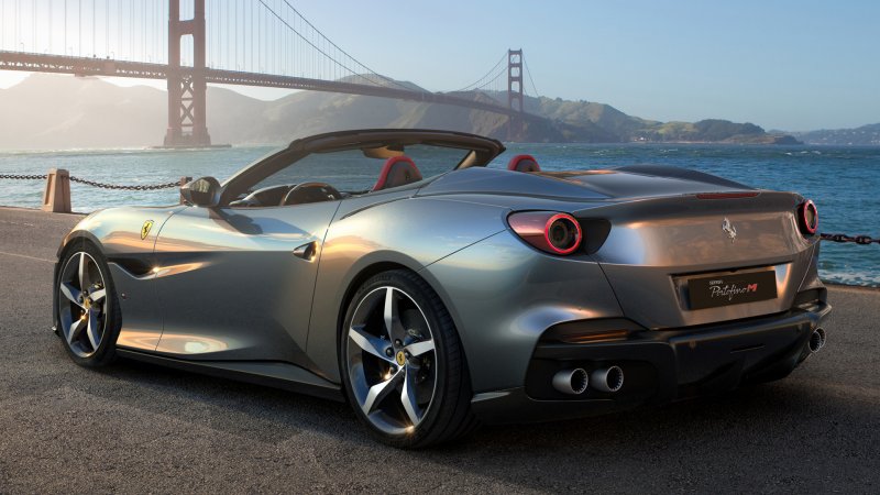Ferrari Portofino m черный матовый