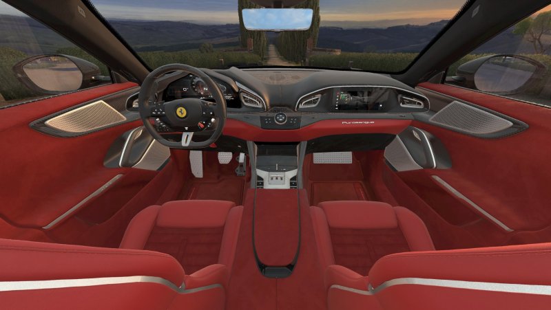 Ferrari Purosangue интерьер