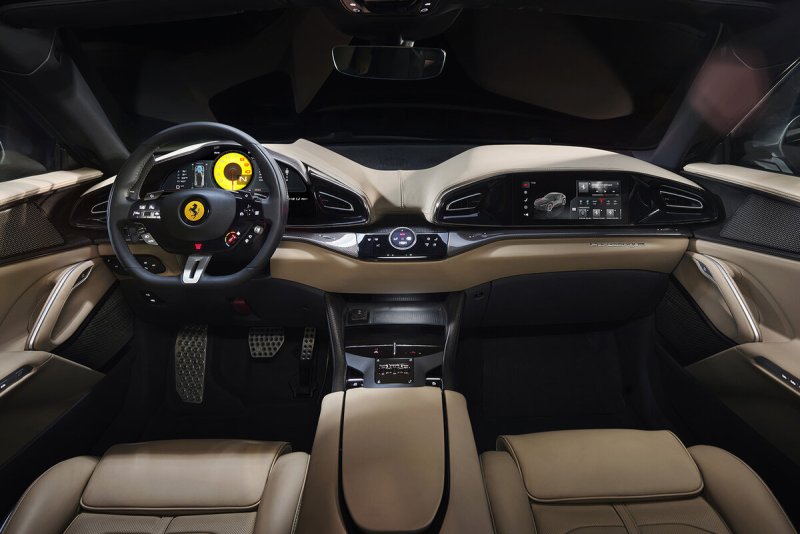 Ferrari Purosangue 2022 салон