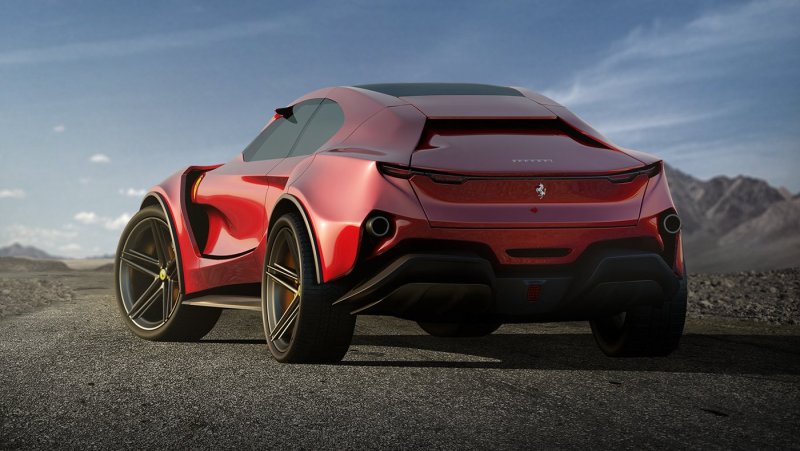 Кроссовер Ferrari Purosangue 2020