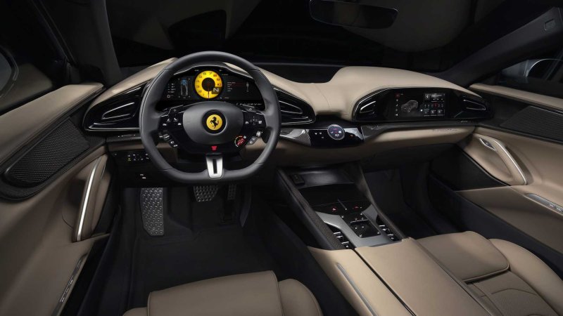Кроссовер Ferrari Purosangue салон