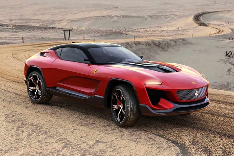 Кроссовер Ferrari Purosangue 2020