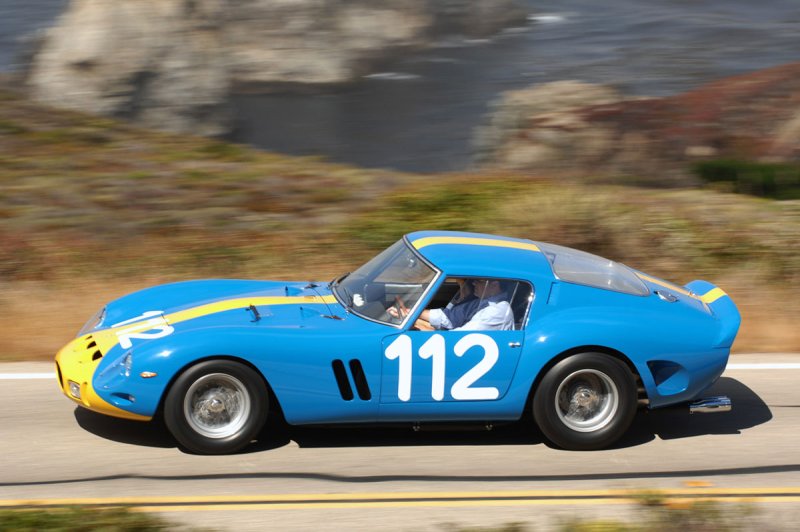 Ferrari 250 GTO crash
