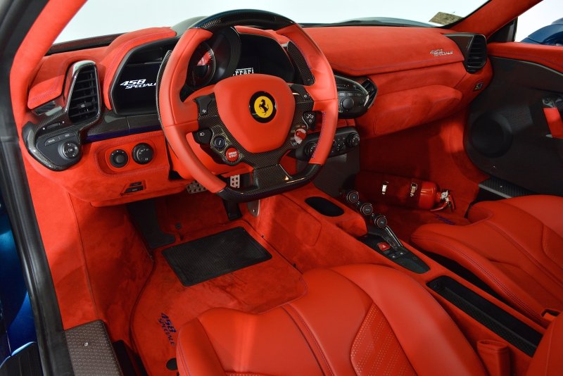 Ferrari 458 Red Interior