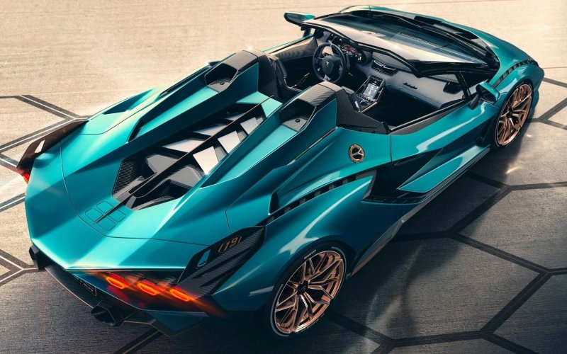 Ламборджини Sian Roadster