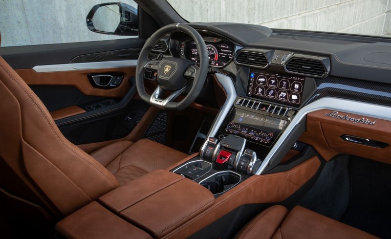 Lamborghini Urus 2019 салон