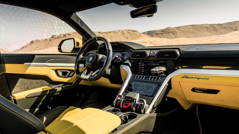 Lamborghini Urus 2021 салон