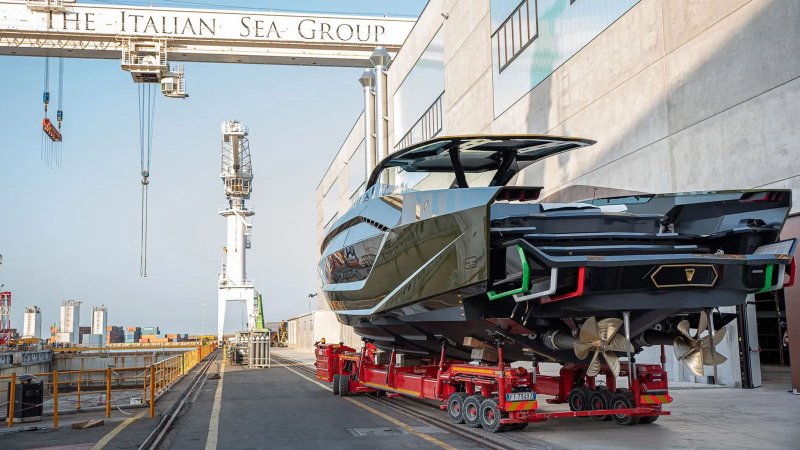 Яхта Tecnomar for Lamborghini 63