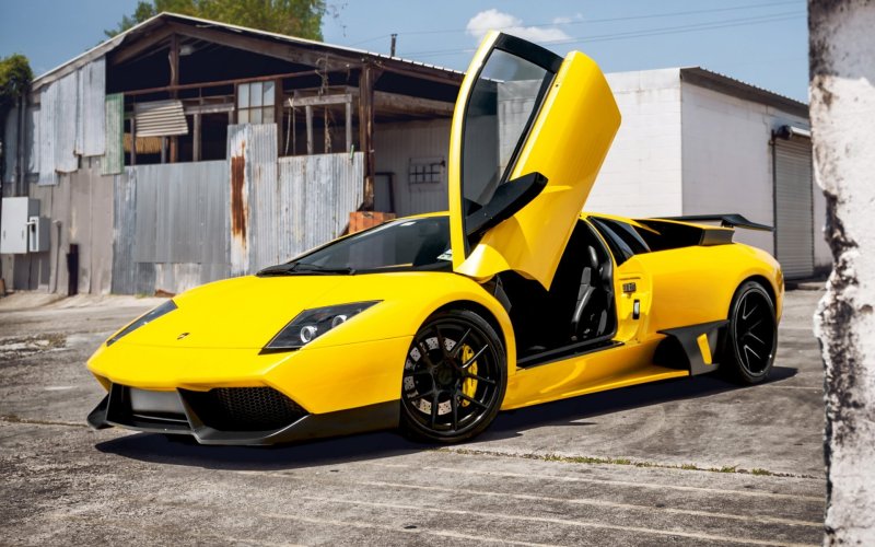 Lamborghini Murcielago Yellow