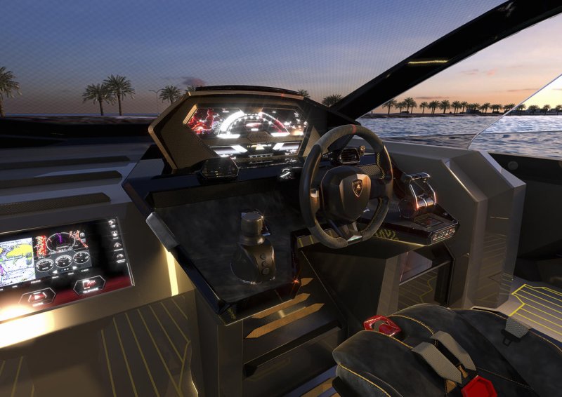 Катер Lamborghini Tecnomar 63