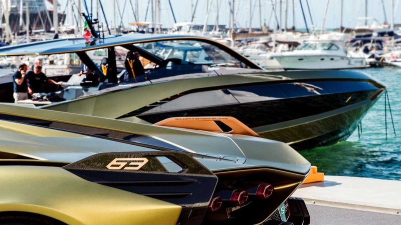 Lamborghini 63 Yacht by Tecnomar