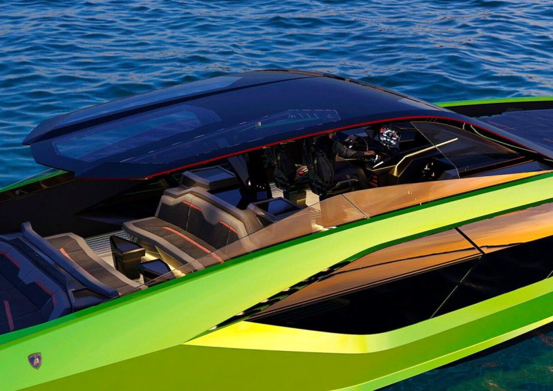Lamborghini 63 яхта