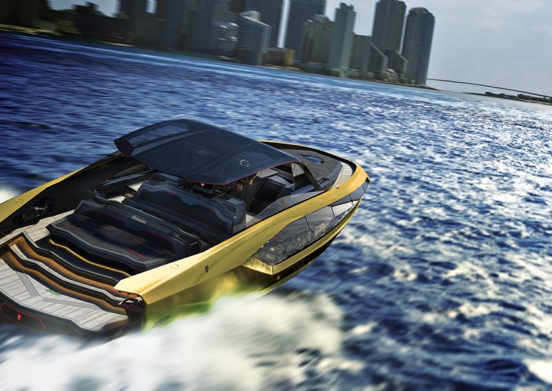 Яхта Tecnomar for Lamborghini 63