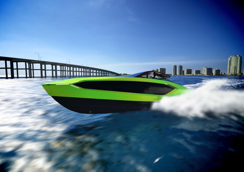 Lamborghini 63 Yacht by Tecnomar