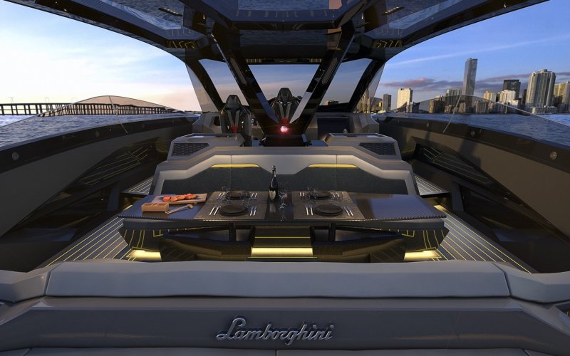 Яхта Tecnomar for Lamborghini 63
