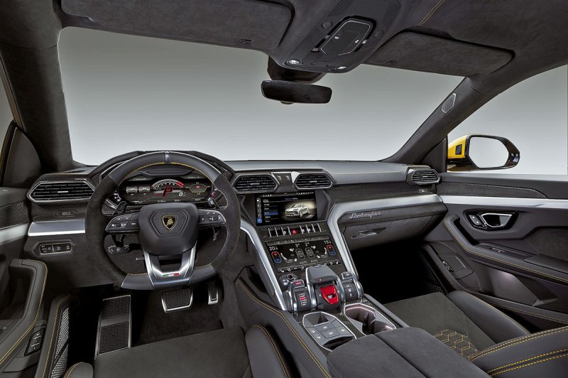 Lamborghini Urus 2021 салон