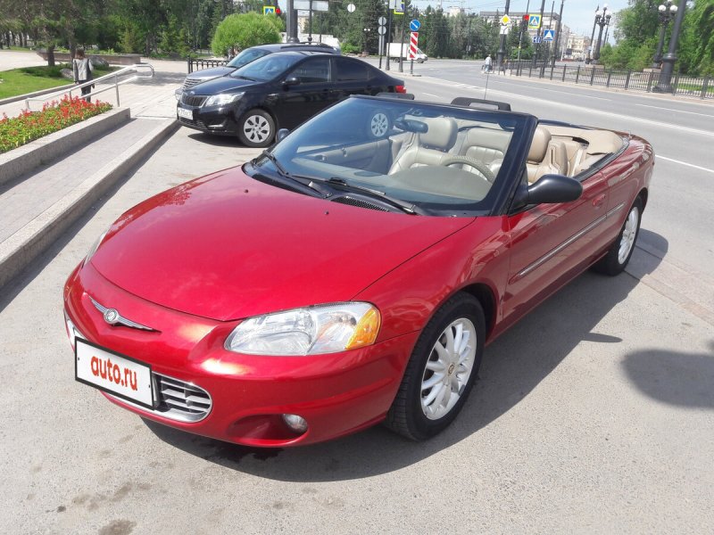 Chrysler Sebring 2002 кабриолет