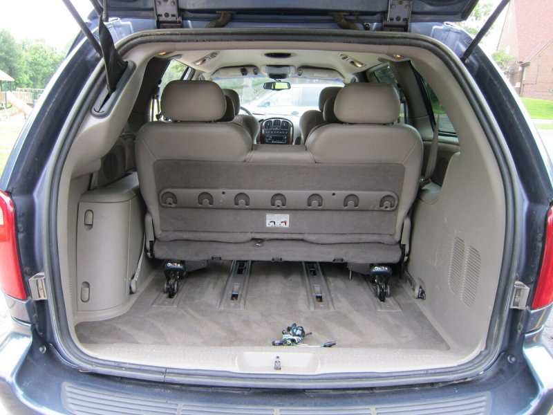 Chrysler Town & Country, 2003 багажник