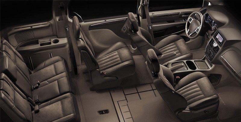 Chrysler Grand Voyager 2014 салон