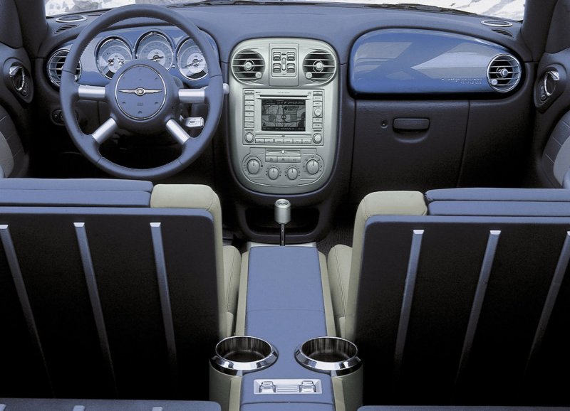 Chrysler pt Cruiser, 2002 интерьер