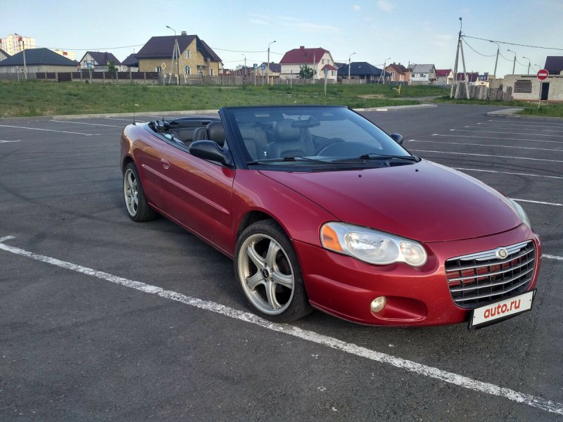 2001 Chrysler Sebring Coupe length