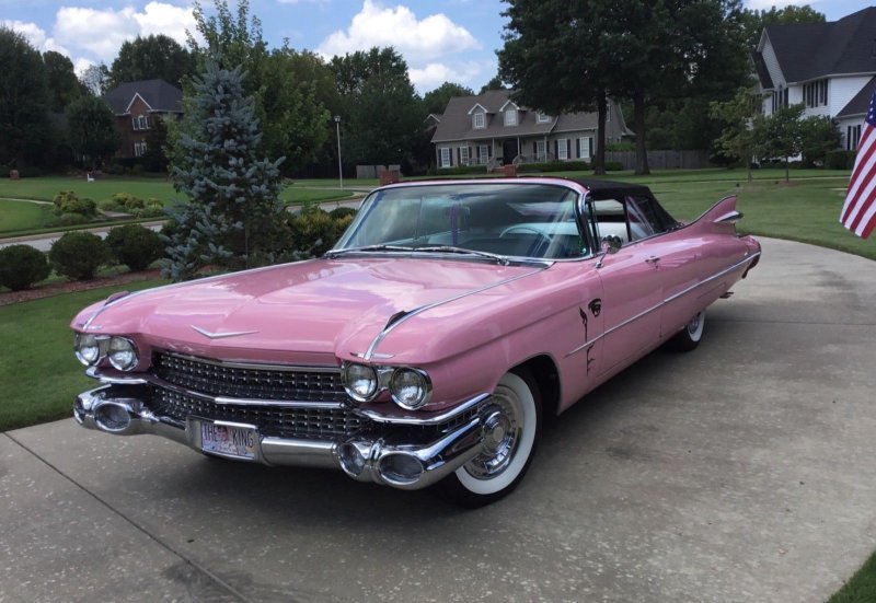 Cadillac Eldorado 1959 Pink