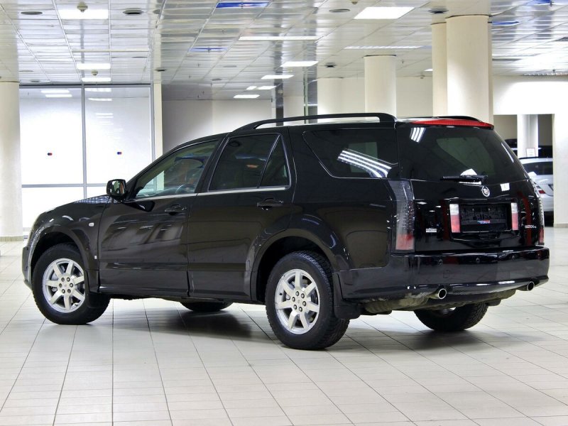 Кадиллак SRX 2008 чёрный