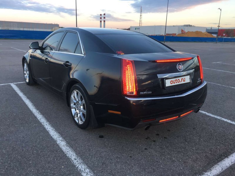 Кадиллак CTS 2008 чёрный
