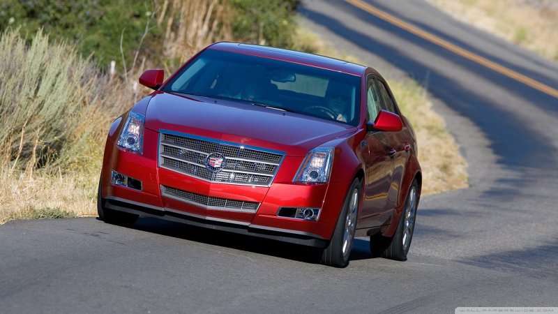 Cadillac CTS 2008 Red