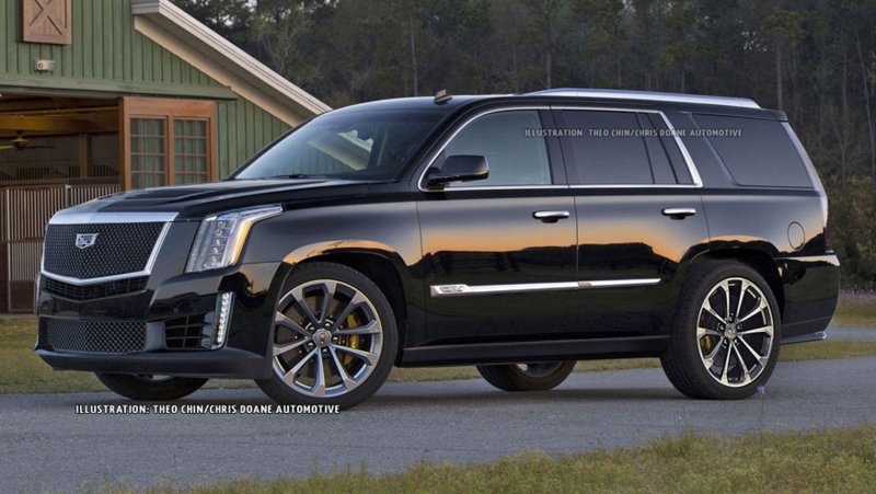 Cadillac Escalade 2021 черный