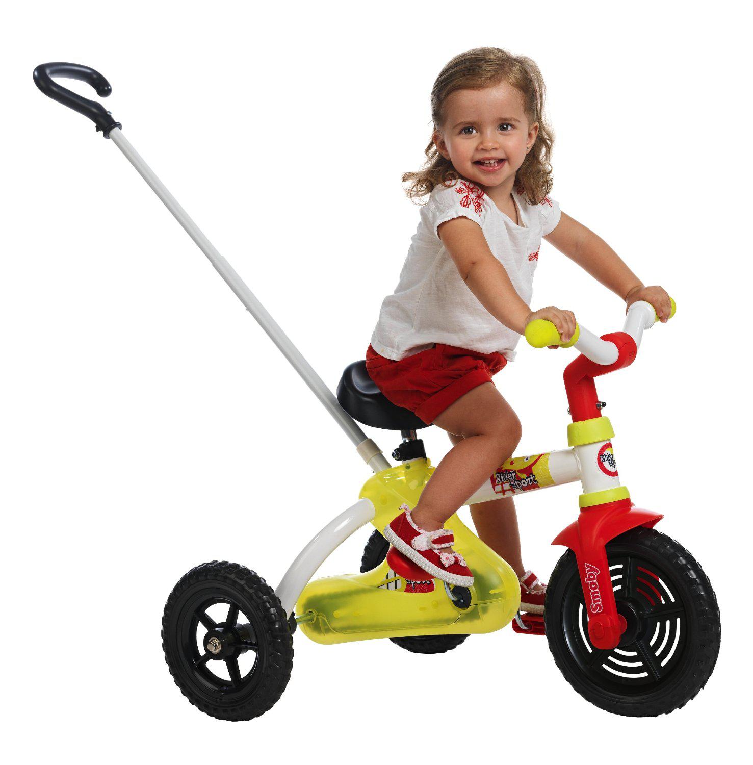 Какой велосипед купить на год. Велосипед Смоби. Велосипед детский трехколесный. Маленький велосипед. Велосипед для маленьких детей.