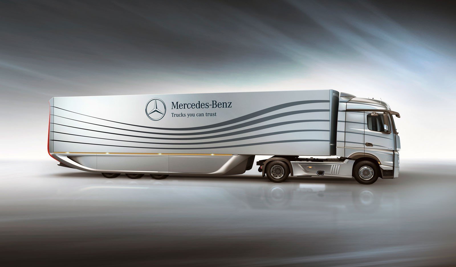 mercedes-benz actros aerodynamic