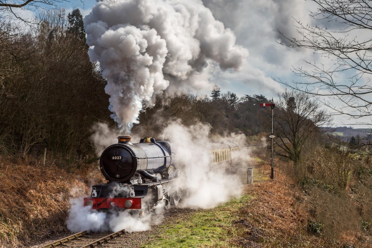 Steam train line фото 57