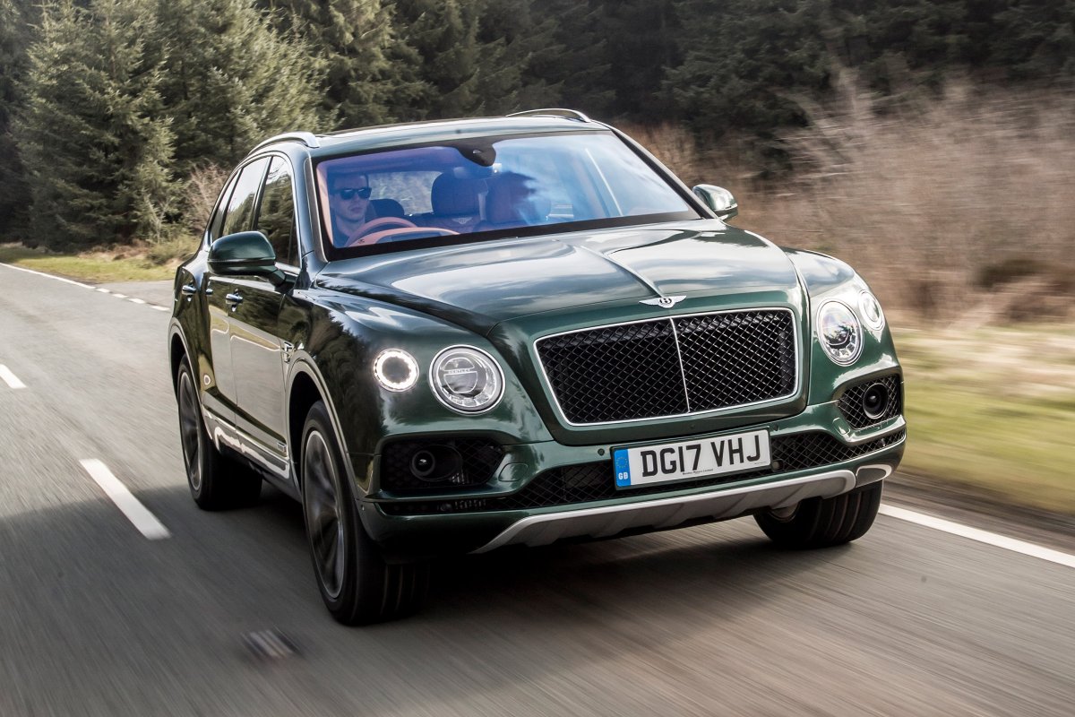 Новый внедорожник Bentley Exp 9f