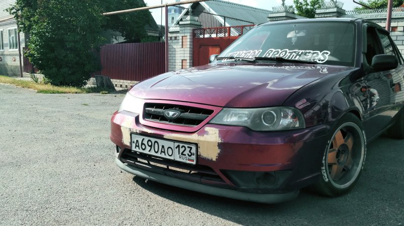 Daewoo Nexia n150 stance