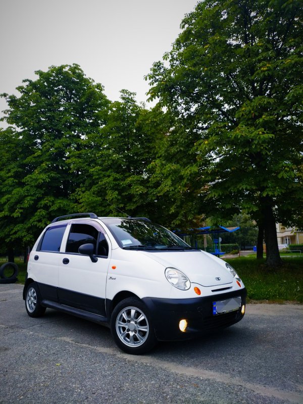 Daewoo Matiz белый