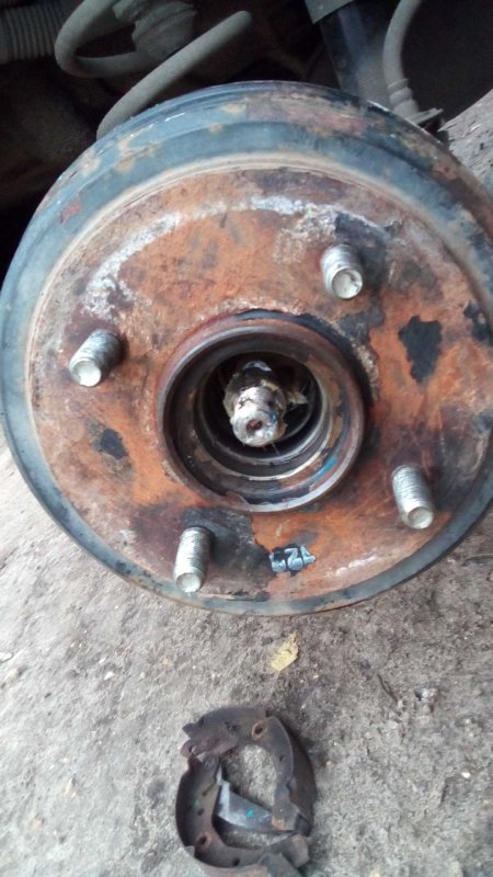 Задние колодки Daewoo Matiz барабаны