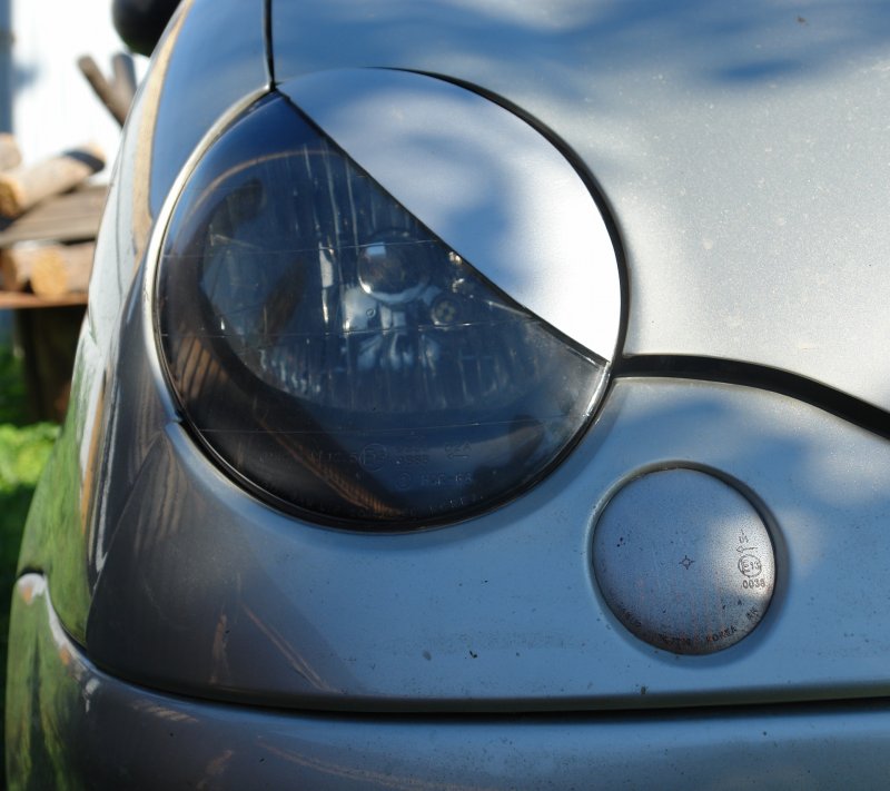 Daewoo Matiz фары черные
